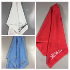 1pcs Golf Towel Titlest 40x80 cm red/white/yellow/blue