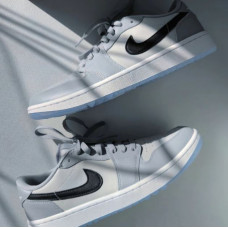 EASYRUN UA Shoes Air Jordan 1 Golf Wolf Grey Lowcut Casual Shoes Fashion Girls Shoes Men Sneakers